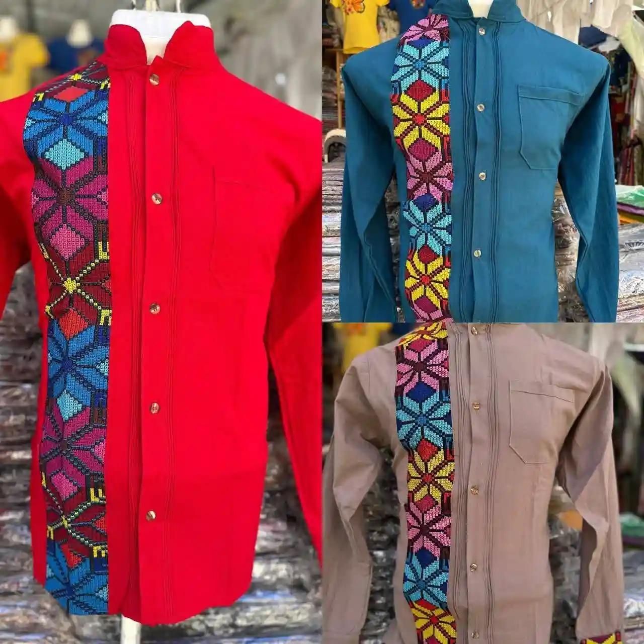 Guayabera artesanal para evento